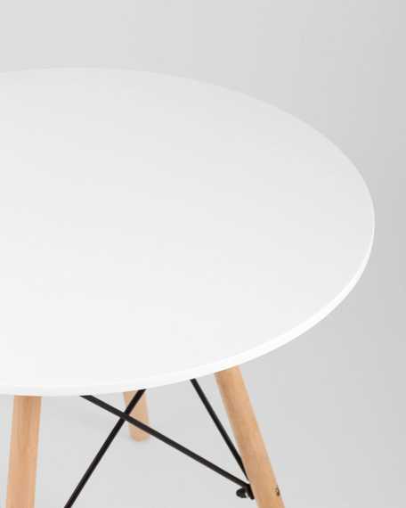 Eames DSW детский белый, ножки массив бука