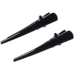 Зажим для волос 12шт «Your Style», цвет черный, 4см