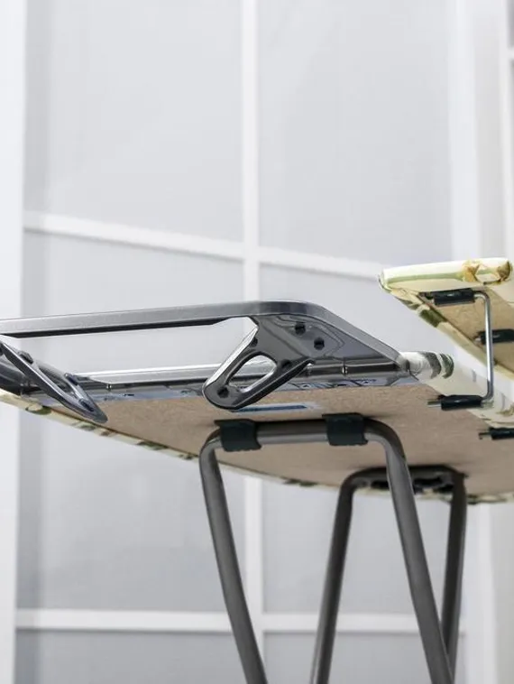 Доска гладильная Nika «Белль Классик 2», 112×34,5 см, два положения высоты 70, 80 см, европодставка, МИКС