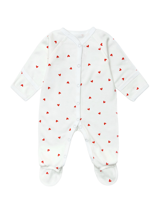 Комбинезон Sleep Сердечки red (56,62)