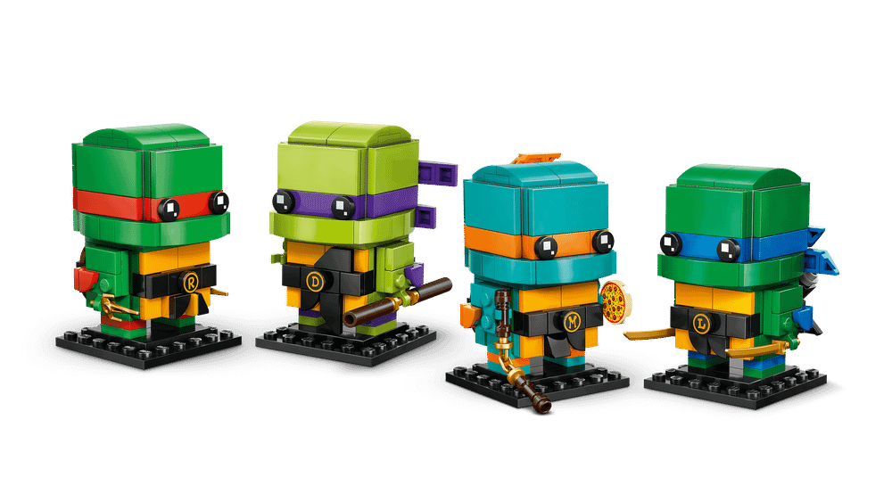 Конструктор LEGO BrickHeadz 40878 Teenage Mutant Ninja Turtles Figures