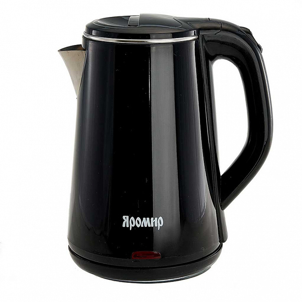 Чайник эл. 1,8 л ЯРОМИР пласт.корпус, двойная стенка, ЯР-1059, 1500 Вт