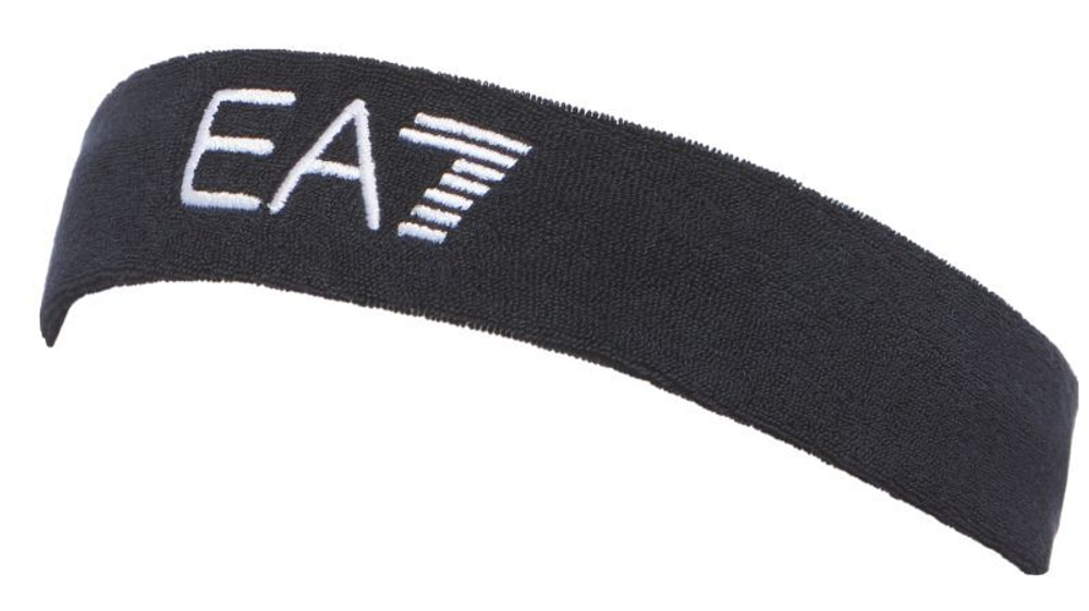 Повязка на голову теннисная EA7 Man Woven Beanie Hat - черный