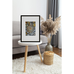 Картина авторская акварельная в паспарту 21х30 см на стену для интерьера "Тепло Коломны"