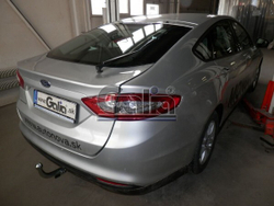 Фаркоп оцинкованный Galia F130C для Ford Mondeo седан/лифтбек/универсал 2014-(паспорт и сертификат в комплекте)(без электрики)