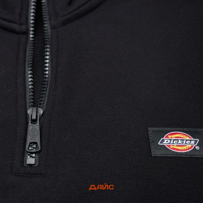 Толстовка Dickies Oakport Quarter Zip артикул:DK0A4XD4BLK1 - купить в магазине Дайс