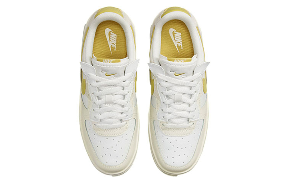Кроссовки Nike Air Force 1 Fontanka "Lemon" (Женская размерная сетка)