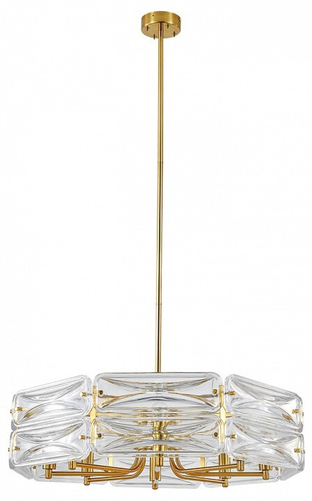 Светильник на штанге Indigo Zaffiro 12046/8P Brass