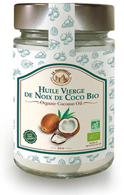 Масло кокосовое La Tourangelle ORGANIC (Bio) нерафинированное 310 мл Франция