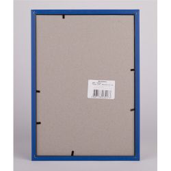 Фоторамка Image Art Радуга 21х30 пластиковая со стеклом синий матовый