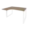 Onix Стол эргономичный левый на О-образном м/к O.MO-SA-3 (L) 1380*1180*750 (800/460)