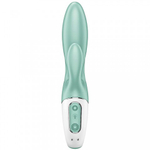 Вибратор-кролик Satisfyer Air Pump Bunny 5+, мятный