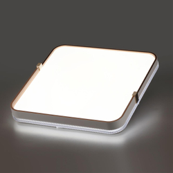 7680/EL PALE SN 190 Светильник пластик/золотой LED 70Вт 3000-6000К 490х485 IP43 пульт ДУ OLIDI WHITE