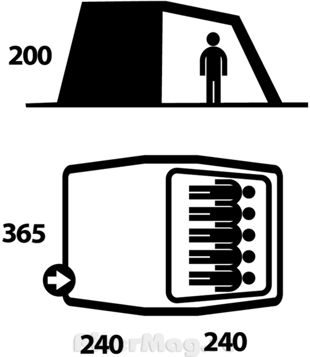 Палатка Husky Grande 5