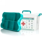 Контейнер для аптечки с вкладышем «ДОМАШНИЙ ДОКТОР», 35,5*23,5*19см, 10л