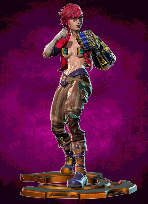 Вай Ви Vi League of Legends Лига Легенд lol Коллекционная Фигурка Аниме