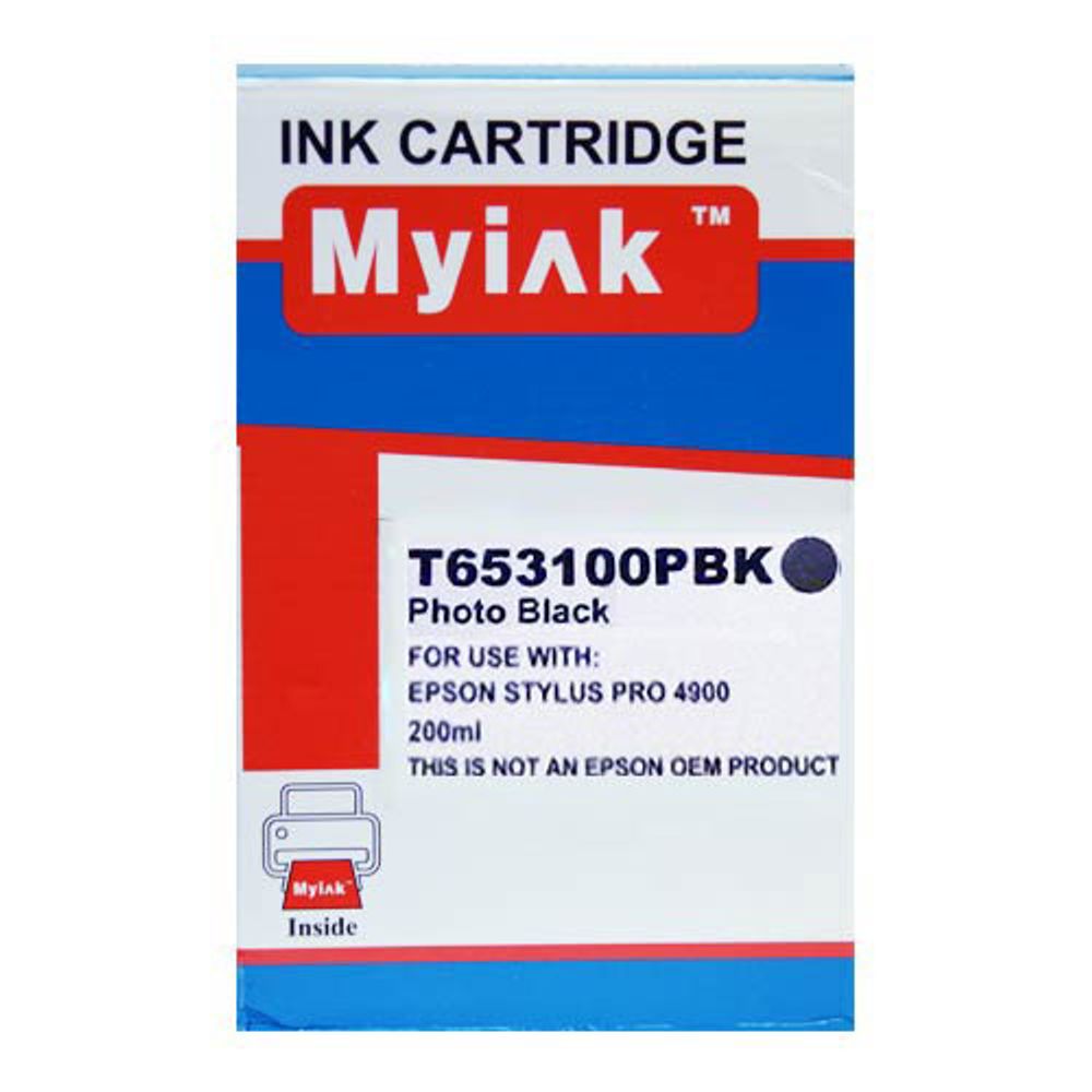 Картридж для (T6531) EPSON St Pro 4900 Photo Black MyInk, Уценка