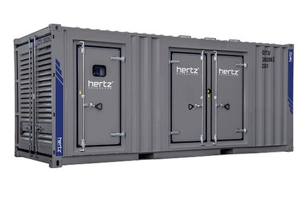 Дизельный генератор Hertz HG 1500 PC в кожухе