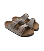 Кожаные шлепанцы arizona Birkenstock - серый(1021704)