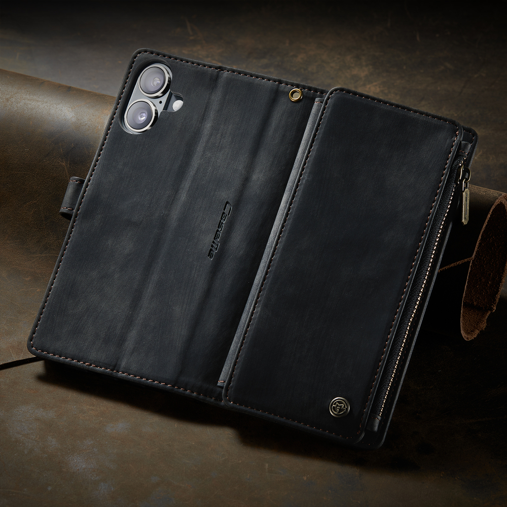 Многофункциональный чехол-кошелек CaseMe 3 in 1 Matte Wallet для iPhone 17