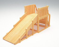 Детская горка TORUDA Север wood-1 (скат 2.3 м)