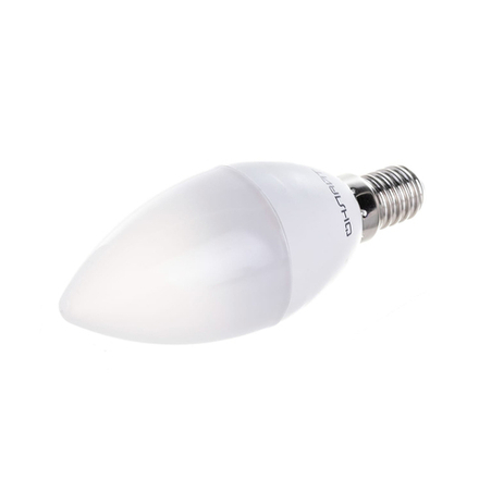 Лампа светодиодная LED Онлайт C37, свеча, 10W, 2700 K, E14, матовая, теплый свет