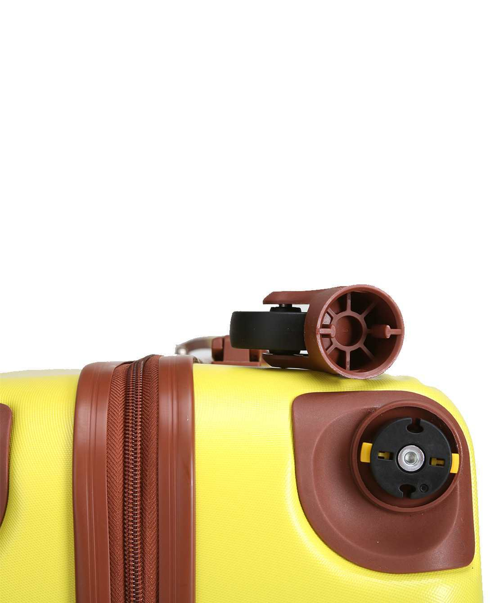 Чемодан Большой (L) ABS пластик, съемные колеса