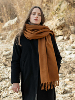 Шерстяной палантин