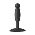Тонкая анальная силиконовая пробка The Minis (Цвет: черный)