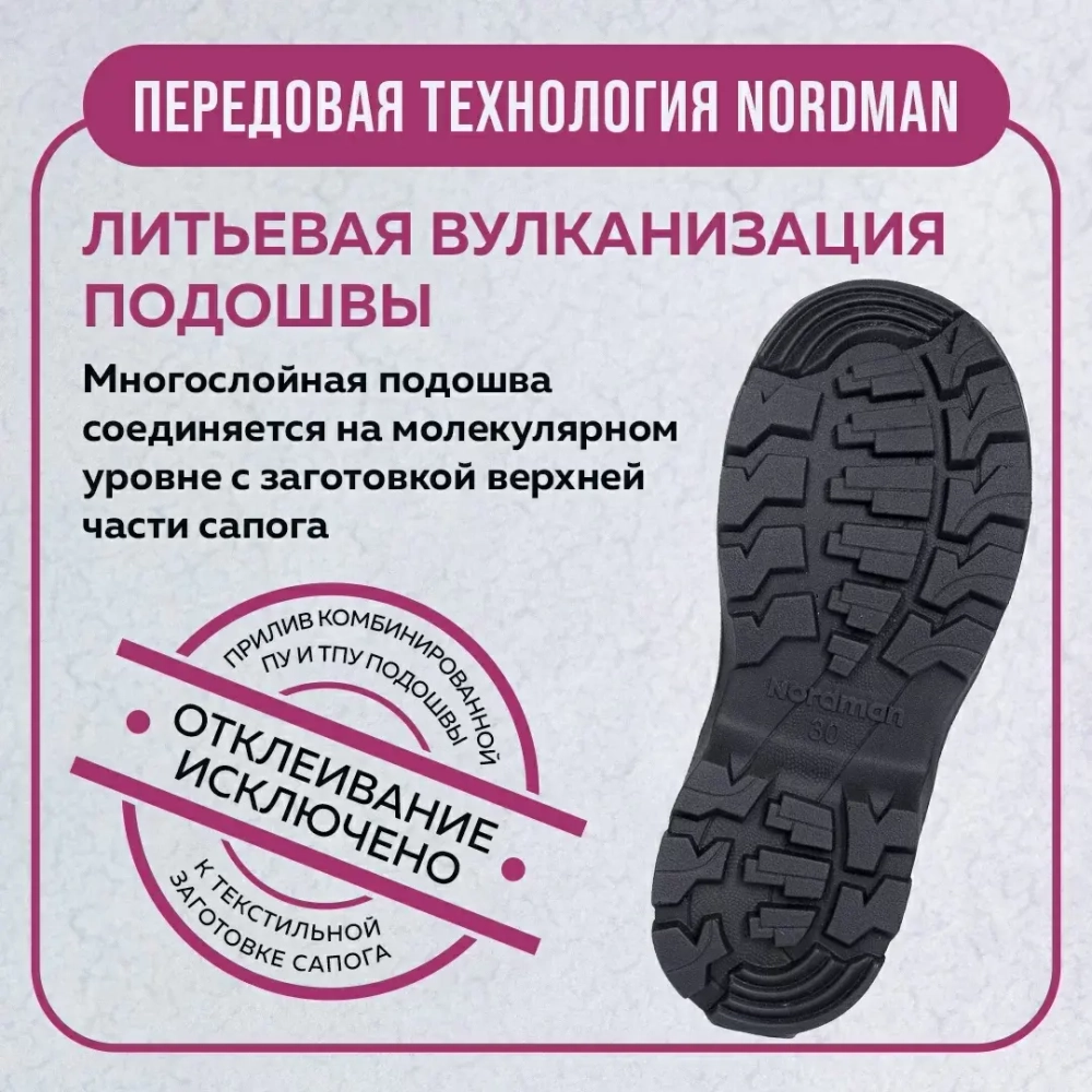 Сапоги детские "Nordman Lumi 2.0" 1-2002, 2-2002, 3-2002