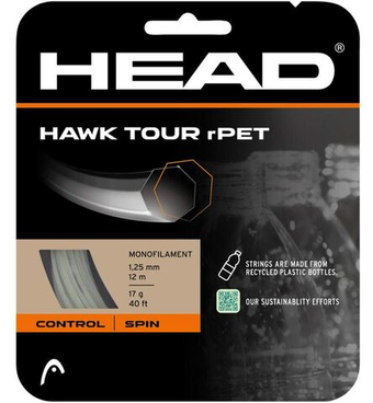 Теннисные струны Head Hawk Tour RPET (12m)