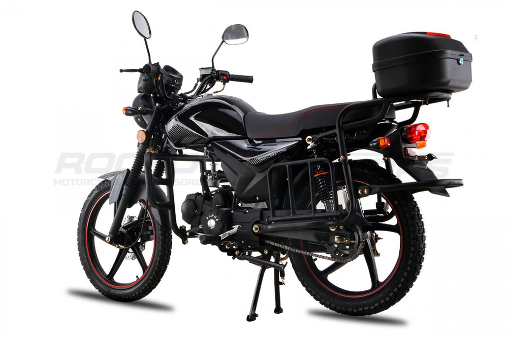 Мопед ROCKOT ALPHA TOURIST M-12 (черный глянцевый)