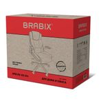 Кресло BRABIX PREMIUM "Phantom EX-553", рециклированная кожа, регулируемый подголовник, черное, 532940