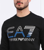 Худи EA7 - черный(3RPM12 PJLSZ)