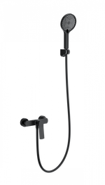 Смеситель для душа WONZON & WOGHAND, Черный матовый (WW-B2585-MB)