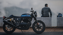 Royal Enfield Continental GT 650 Slipstream Blue (Black Alloy)
