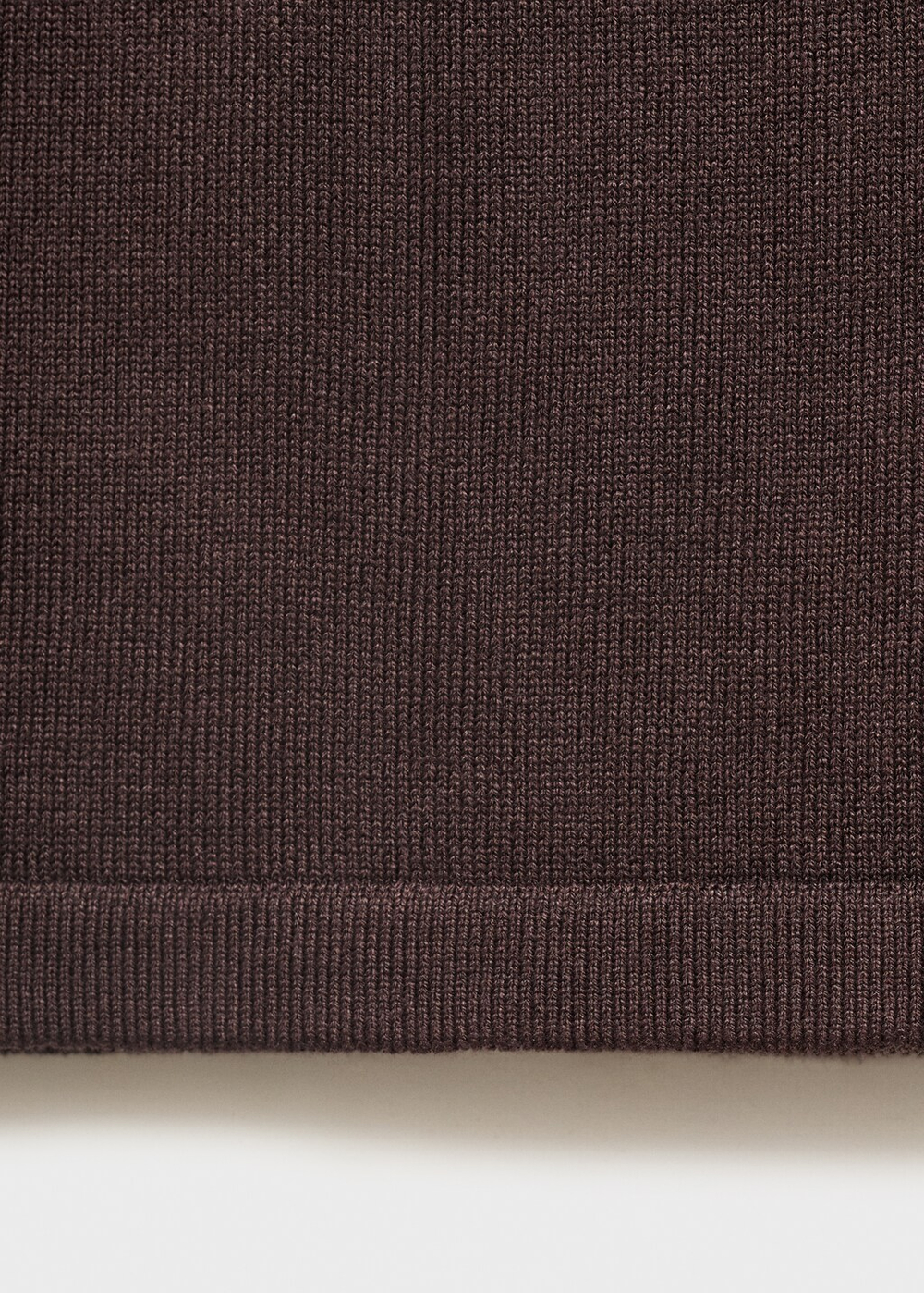 Топ из тонкого трикотажа