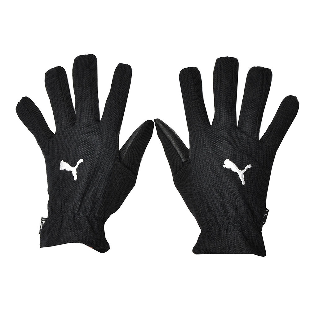 Перчатки PUMA Winter Players, 04001401-10, размер 10, полиэстер, эластан, резина, черный