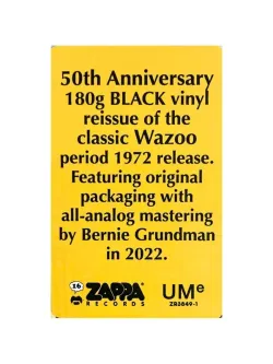 Frank Zappa. The Grand Wazoo (50th Ann, 180g) LP Фрэнк Заппа