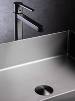 Раковина AltroBagno Astro 001018 MtGr из нержавеющей стали