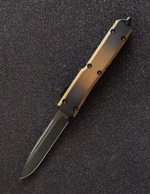 Автоматический складной нож SteelBro Ultratech S/E Tanto Cerakote Black Cherry M390 121-1BKMDBRZCS (бронзовый-черный)