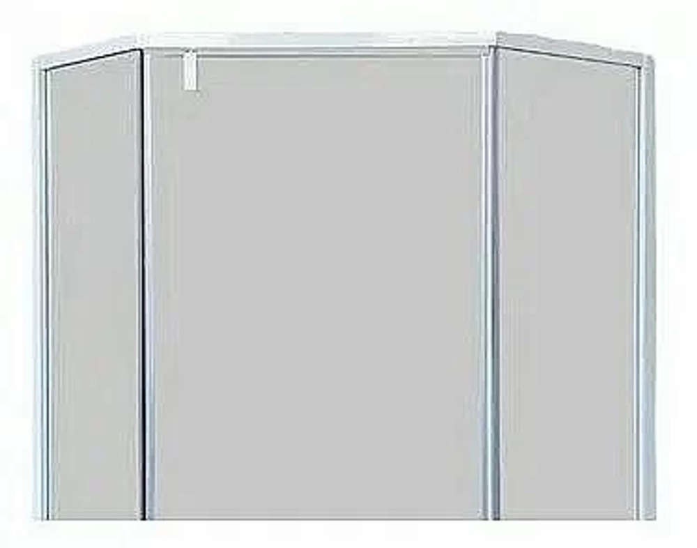 Душевой уголок CeruttiSpa C3AW 90x90 стекло прозрачное/профиль белый матовый