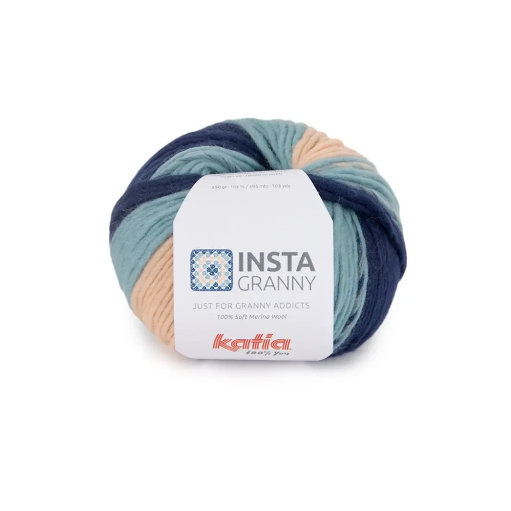 -40% Katia InstaGranny 100% merino wool | 50г