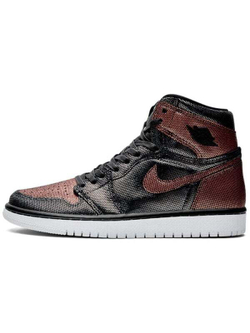 Кроссовки Jordan 1 Retro High Fearless Metallic Rose Gold