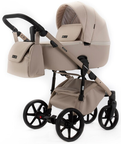 Детская коляска Adamex Nola Natura 3 в 1 N-3-VANILLA