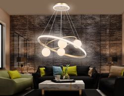 Ambrella Подвесной светодиодный светильник со сменной лампой и с пультом управления LineTech FL66324