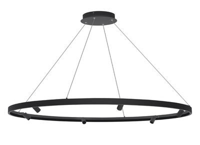 Подвесной светодиодный светильник 52Вт,  3000K,  споты 6х3Вт