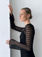 Комплект MOANA с чёрной комбинацией, чёрный