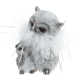 GAEM Фигурка декоративная "Сова", L8 W6,5 H10,5 см, 2в.