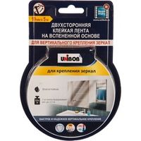 Лента двухсторонняя 19 мм 5 м для крепления зеркал UNIBOB